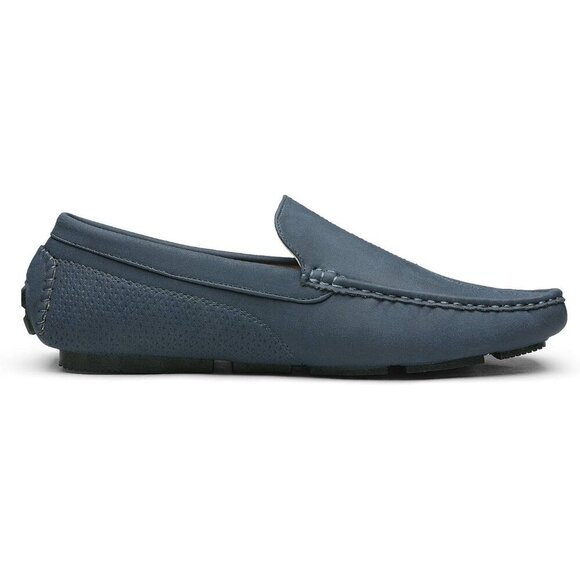 〽️Men\'s Navy Bruno Marc  Penny Moccasins Comfortable Casual Dress Loafers main image 10